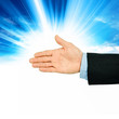 sunlight hand