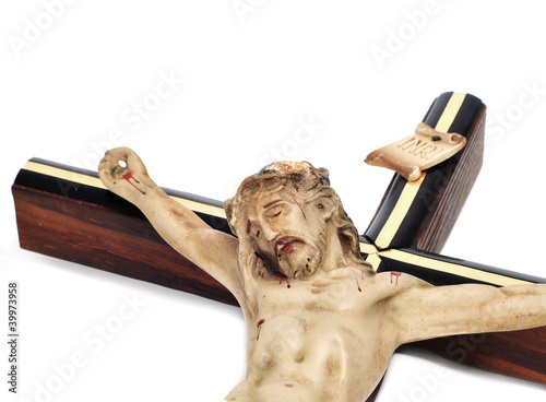 Photo: Jesus Christ in the holy cross Jesus Christ in the holy cross