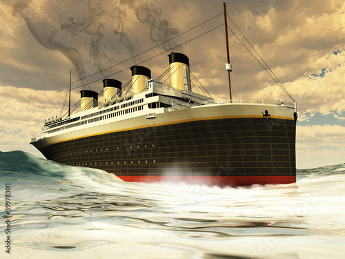 Illustration: Titanic Ship Titanic Ship