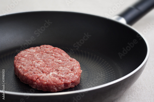 Photo: Cooking a delicious burger Cooking a delicious burger