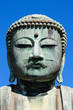 Portrait of the Daibutsu, the Giant Buddha of Kamakura - Japan