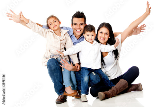 Photo: Happy family smiling Happy family smiling