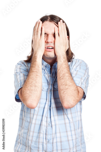 Photo: Man suffering Man suffering