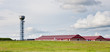 Modern buildings cattle farm