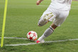 soccer corner kick.