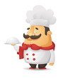 Cartoon Chef Character