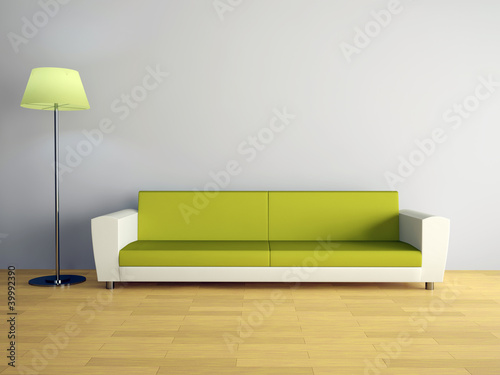 Illustration: Room interior Room interior