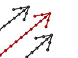 Metallic arrow