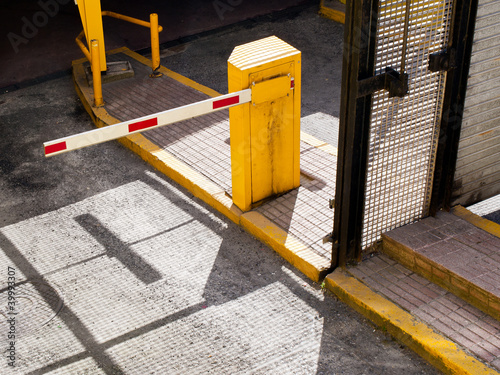 Photo: Parking Barrier Parking Barrier