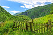 Gate to the mountains.