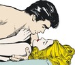 Ilustracion parejas de enamorados