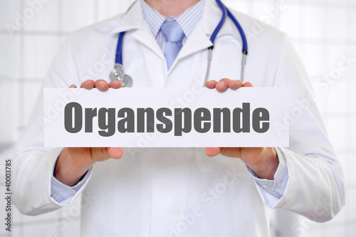 Photo: Organspende Organspende