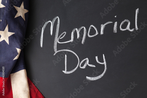 Photo: Memorial Day Sign Memorial Day Sign