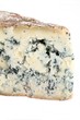 Slice of french musty cheese - Bleu basque variety