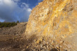 Quarry in Sweden, wide angle photo