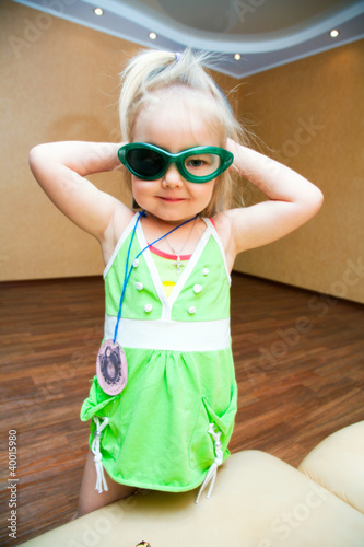 Photo: The little girl The little girl