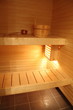 Modern Finnish sauna