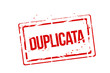 cachet duplicata