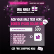 Vector - Company sale newsletter Vector - Company sale newsletter