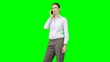Video: A business woman talks on her mobile phone A business woman talks on her mobile phone