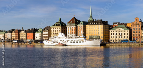 Photo: Stockholm waterfront panorama. Stockholm waterfront panorama.