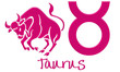 Taurus Zodiac Signs - Hot Pink