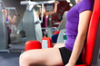 gym people doing strength or fitness training