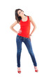 Pretty girl in casual