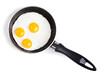Fried egg in pan
