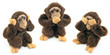 See no evil, hear no evil, speak no evil ...