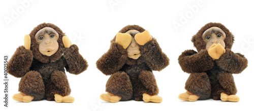 Photo: See no evil, hear no evil, speak no evil ... See no evil, hear no evil, speak no evil ...