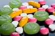 Foto: bunte Tabletten bunte Tabletten