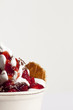 Foto: frozen yogurt mit erdbeeren frozen yogurt mit erdbeeren