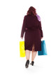 Photo: woman with paper bags woman with paper bags