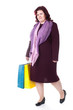 Photo: woman with paper bags woman with paper bags