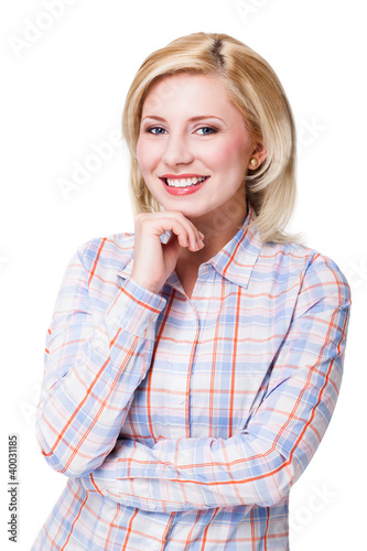 Photo: attraktive junge blonde Frau attraktive junge blonde Frau