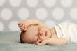 Photo: Sleeping newborn baby Sleeping newborn baby