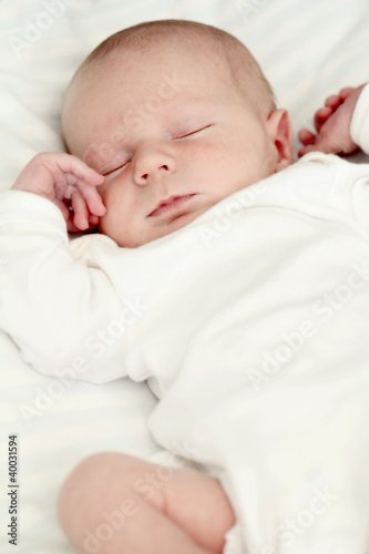 Photo: Sleeping newborn baby Sleeping newborn baby