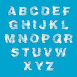 Shattered Glass Alphabet