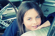 Cute girl.