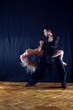 dancers against black background dancers against black background