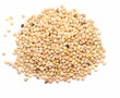 pile millet isolated on white background