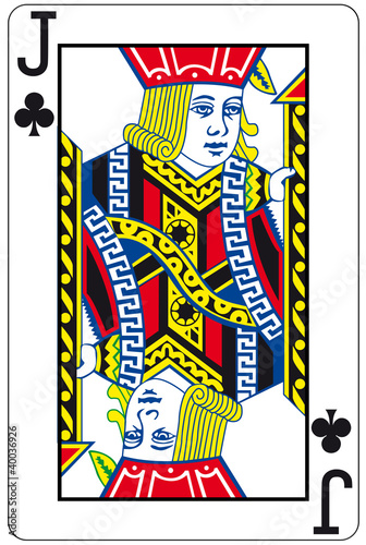 Illustration: Kreuz Bube Kreuz Bube