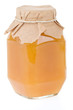 honey jar isolated on white honey jar isolated on white