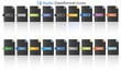 18 Audio Dateityp Icons