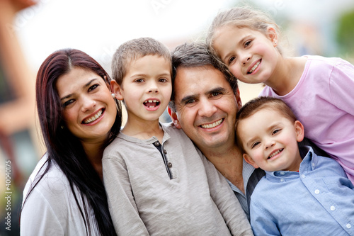 Photo: Five member family Five member family