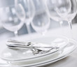 Plates and cutlery