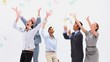 Video: An excited business team An excited business team