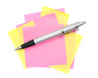 Note paper and pen Note paper and pen