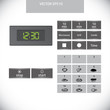 Vektor: Kitchen appliances set Kitchen appliances set
